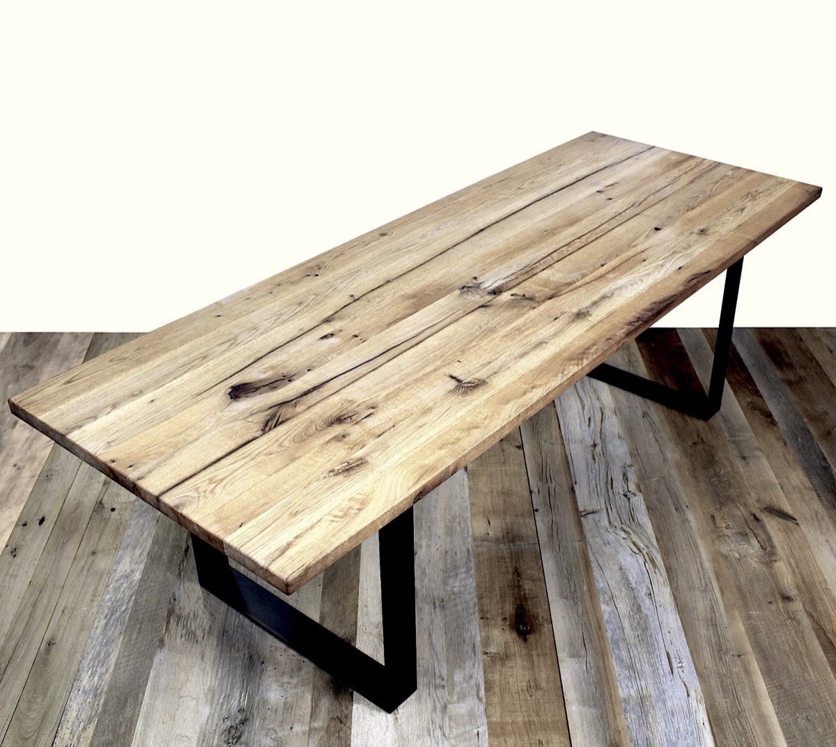 table en vieux chene, table bois ancien, table vieux bois
