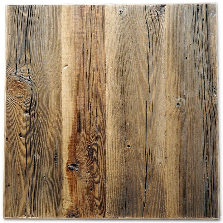  Table en bois ancien brun 